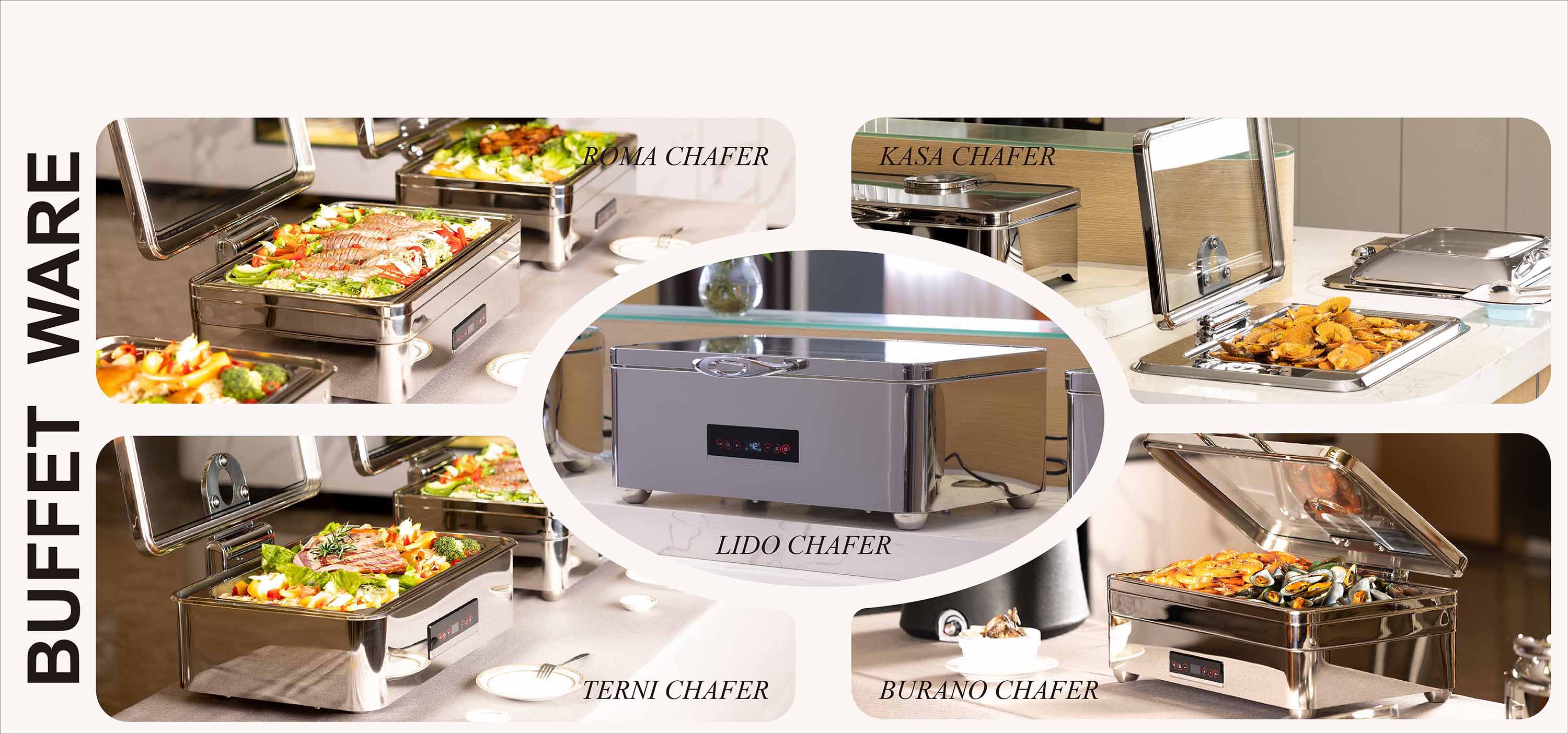 Švediško stalo reikmenys